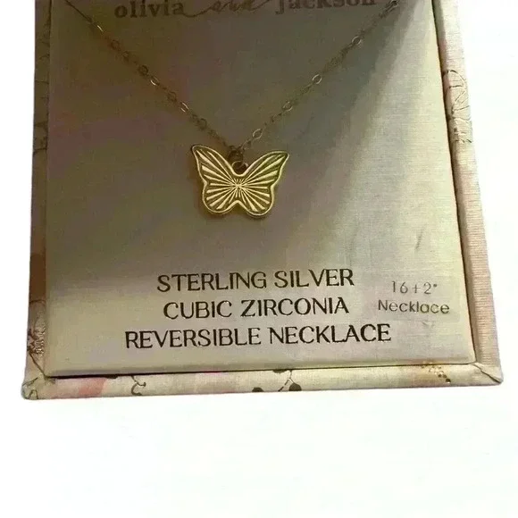 Olivia & Jackson BRAND NEW gold toned adjustable necklace - Picture 2 of 4